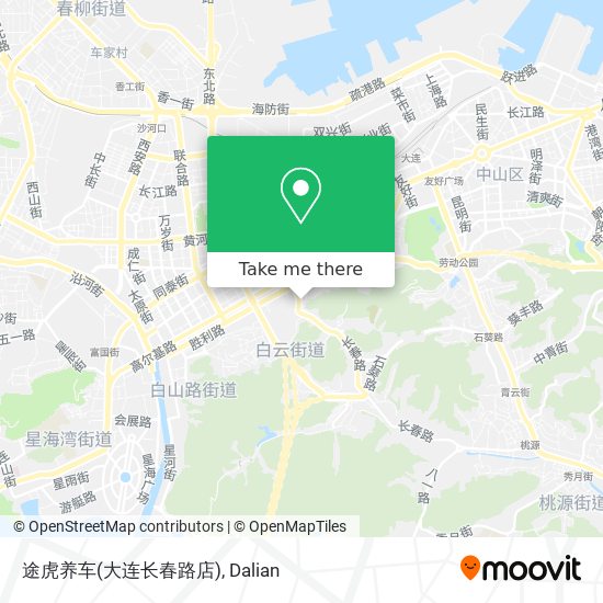 途虎养车(大连长春路店) map