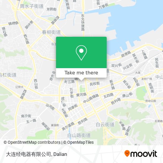 大连经电器有限公司 map