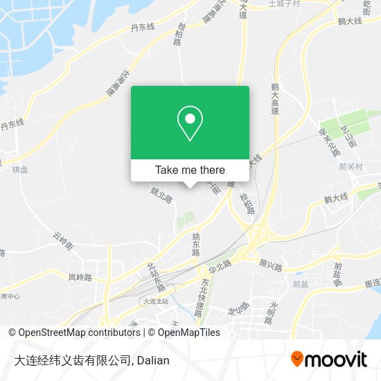 大连经纬义齿有限公司 map