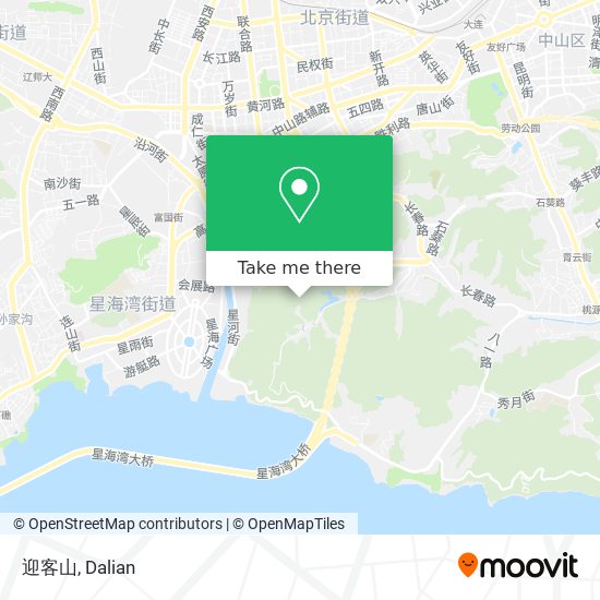 迎客山 map