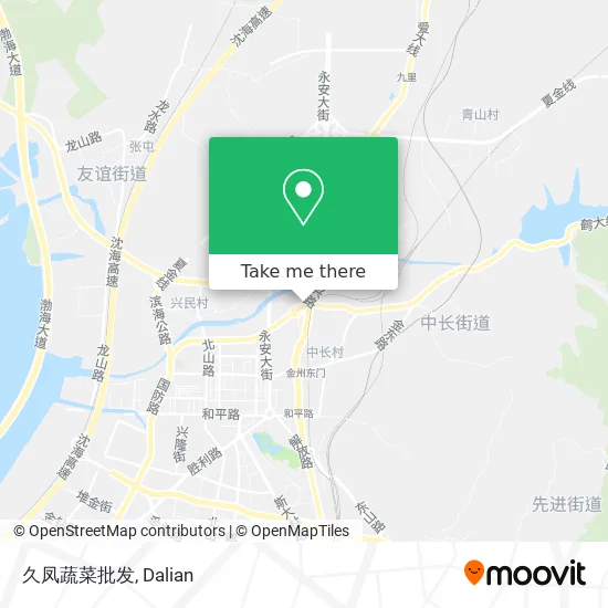 久凤蔬菜批发 map