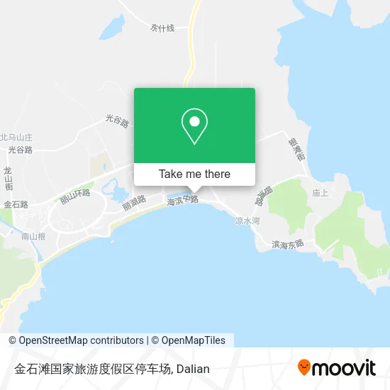金石滩国家旅游度假区停车场 map