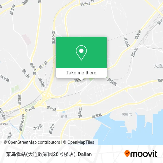 菜鸟驿站(大连欣家园28号楼店) map