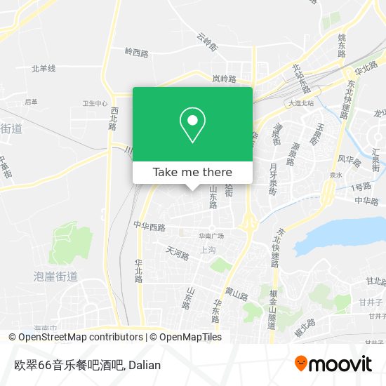 欧翠66音乐餐吧酒吧 map