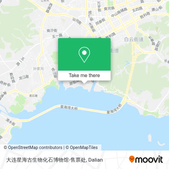大连星海古生物化石博物馆-售票处 map