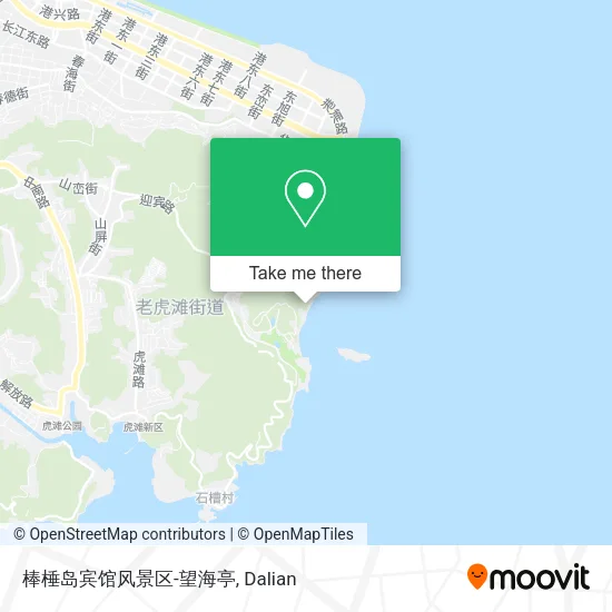 棒棰岛宾馆风景区-望海亭 map