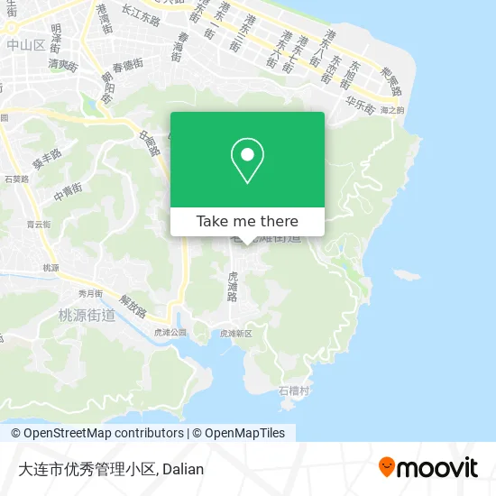 大连市优秀管理小区 map