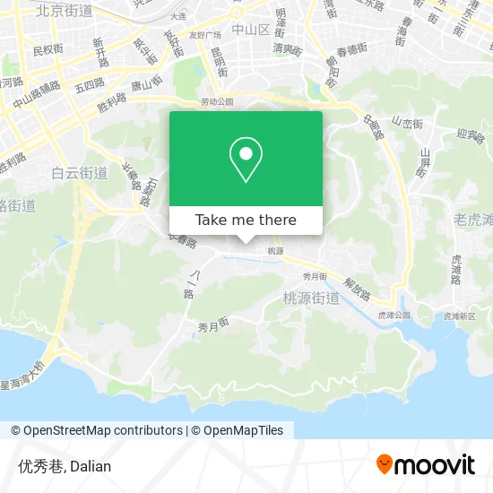 优秀巷 map