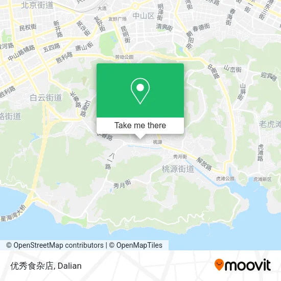 优秀食杂店 map