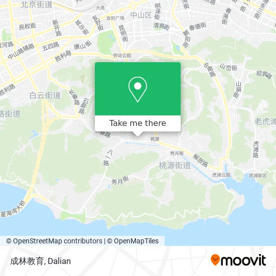 成林教育 map