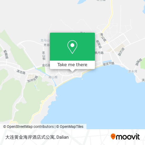 大连黄金海岸酒店式公寓 map