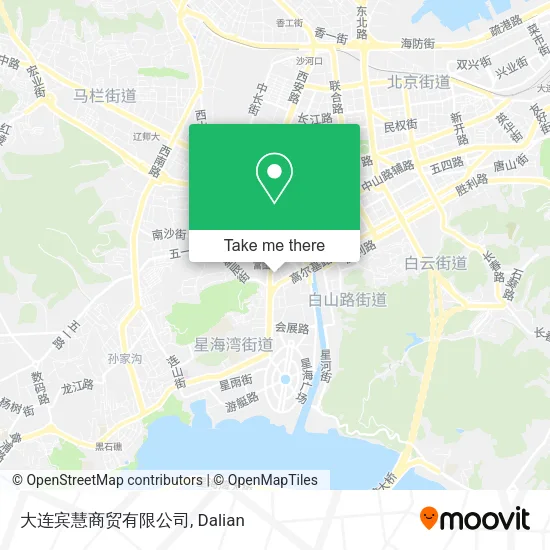 大连宾慧商贸有限公司 map