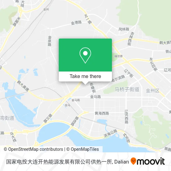 国家电投大连开热能源发展有限公司供热一所 map