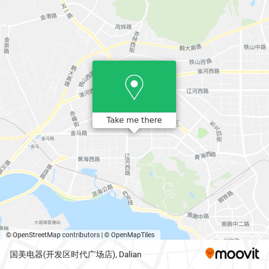 国美电器(开发区时代广场店) map
