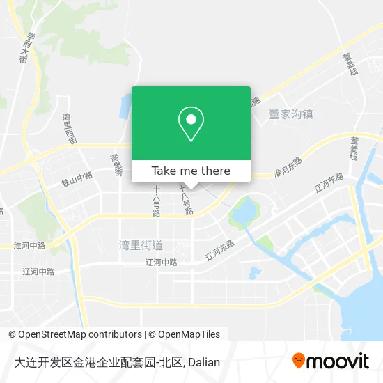 大连开发区金港企业配套园-北区 map