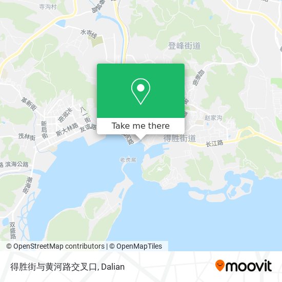 得胜街与黄河路交叉口 map