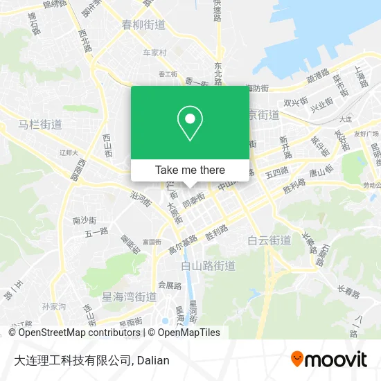 大连理工科技有限公司 map