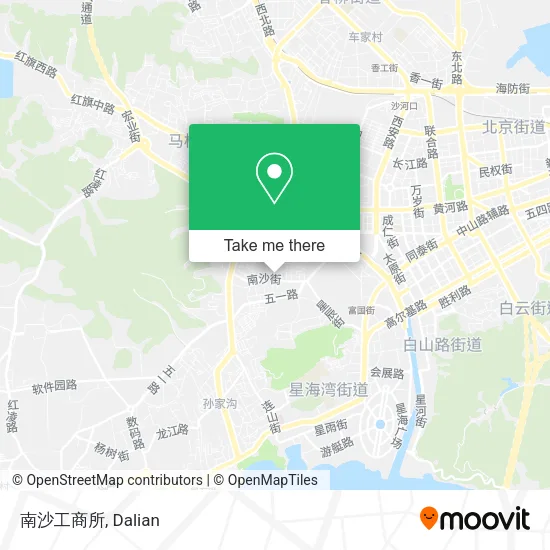 南沙工商所 map
