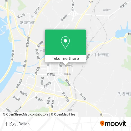 中长村 map