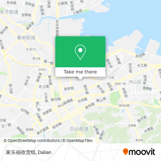 家乐福收货组 map