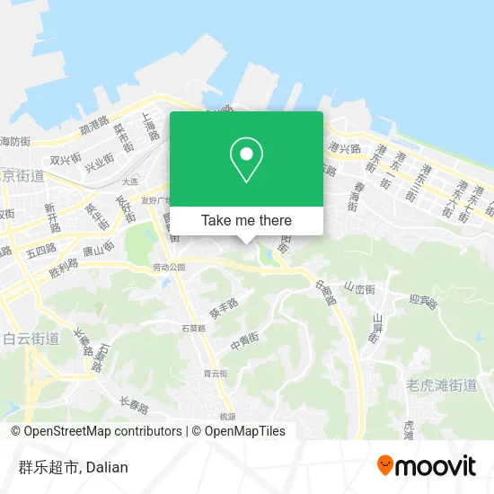 群乐超市 map