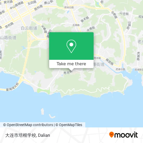 大连市培根学校 map