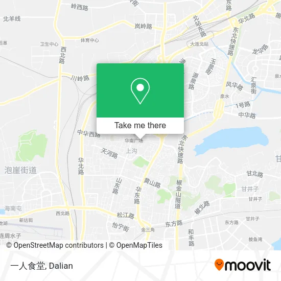 一人食堂 map