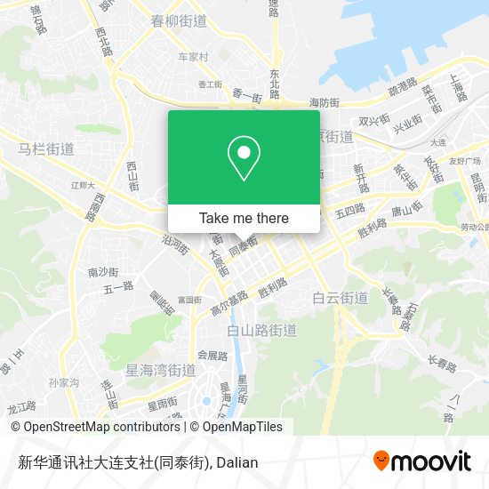 新华通讯社大连支社(同泰街) map