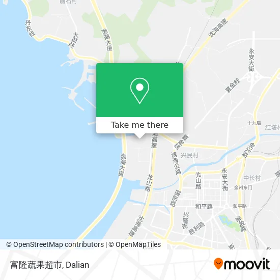 富隆蔬果超市 map