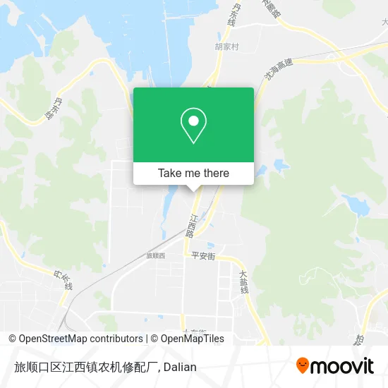 旅顺口区江西镇农机修配厂 map