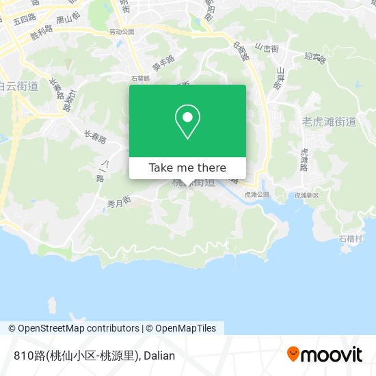 810路(桃仙小区-桃源里) map