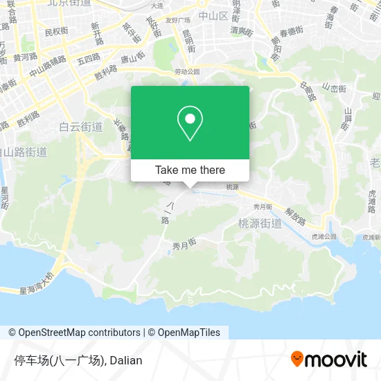 停车场(八一广场) map