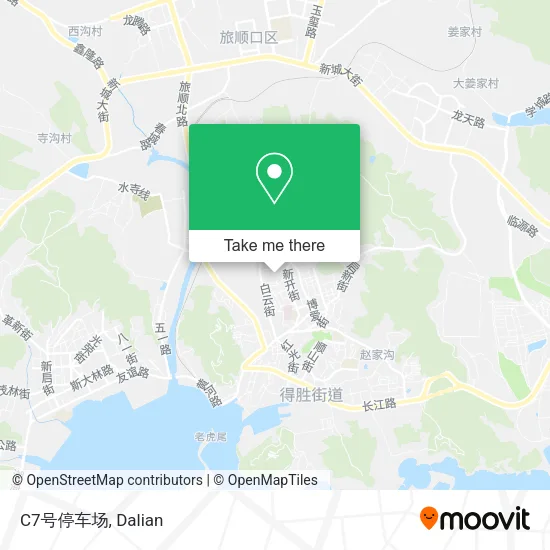 C7号停车场 map