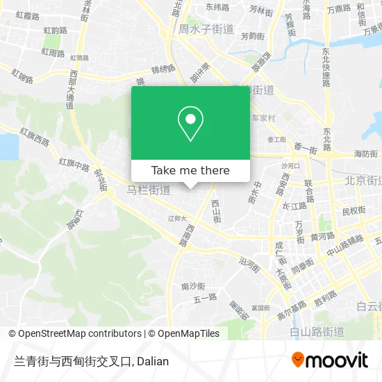 兰青街与西甸街交叉口 map