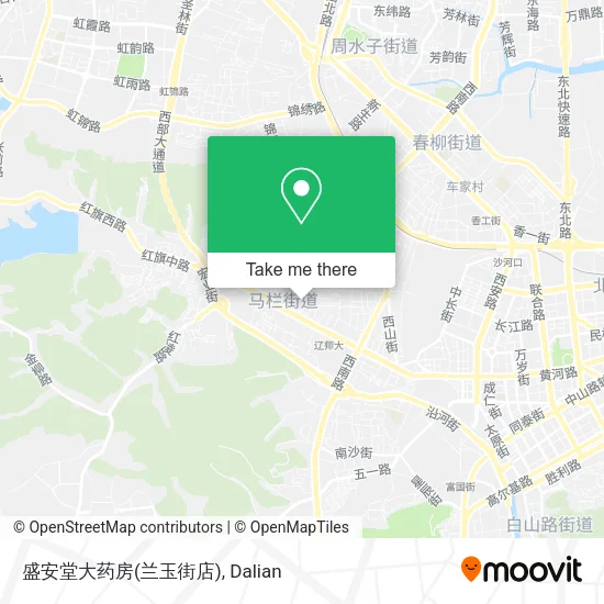 盛安堂大药房(兰玉街店) map