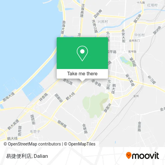 易捷便利店 map