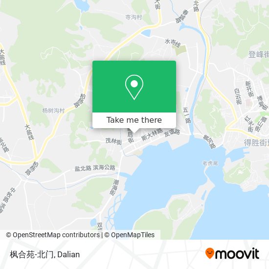 枫合苑-北门 map