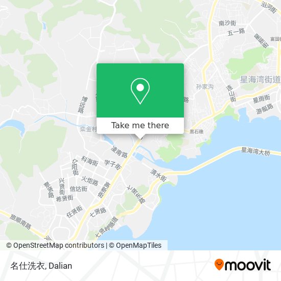 名仕洗衣 map