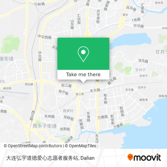 大连弘宇道德爱心志愿者服务站 map