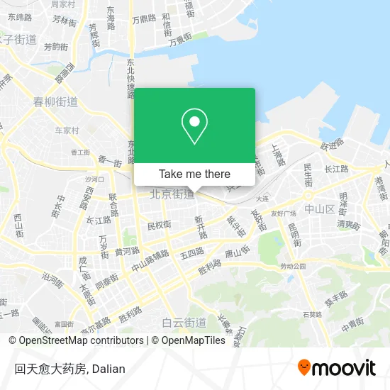 回天愈大药房 map