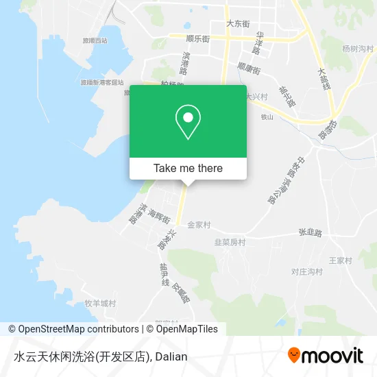 水云天休闲洗浴(开发区店) map