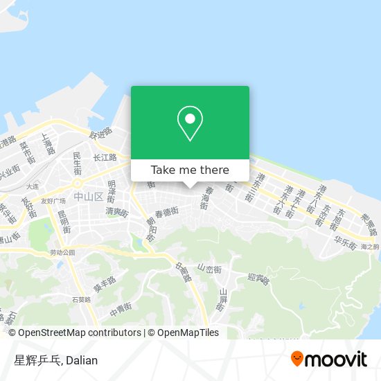 星辉乒乓 map