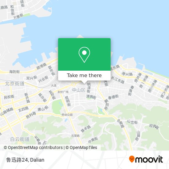 鲁迅路24 map