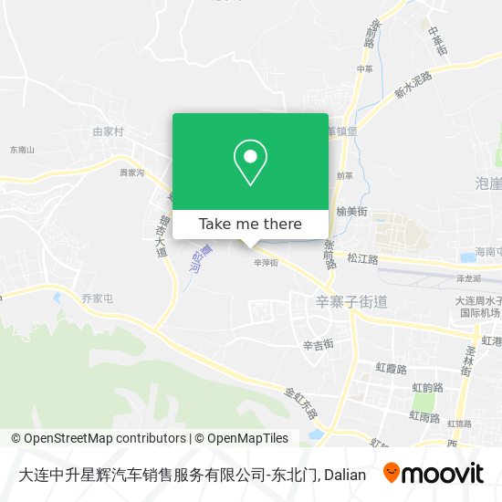 大连中升星辉汽车销售服务有限公司-东北门 map