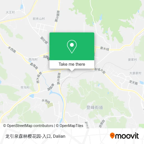 龙引泉森林樱花园-入口 map