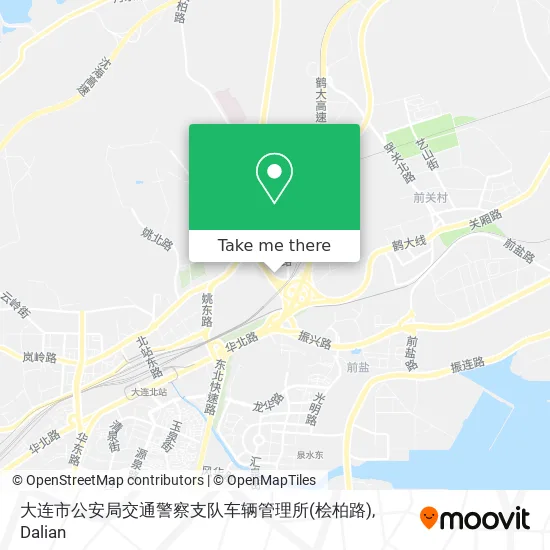大连市公安局交通警察支队车辆管理所(桧柏路) map