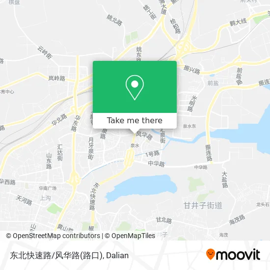 东北快速路/风华路(路口) map