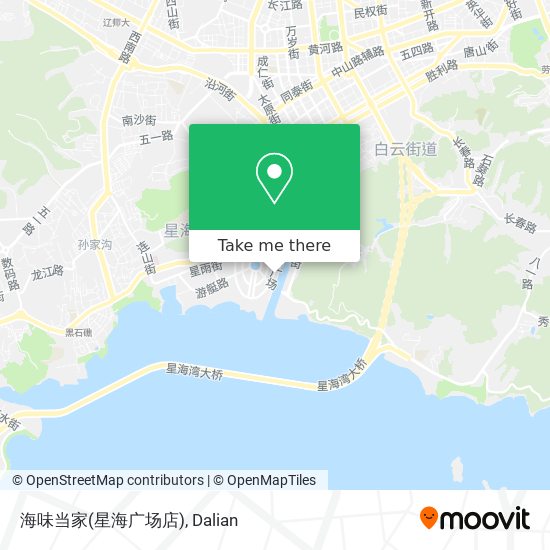 海味当家(星海广场店) map