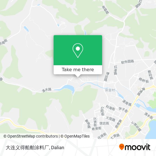 大连义得船舶涂料厂 map