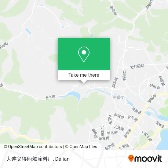 大连义得船舶涂料厂 map